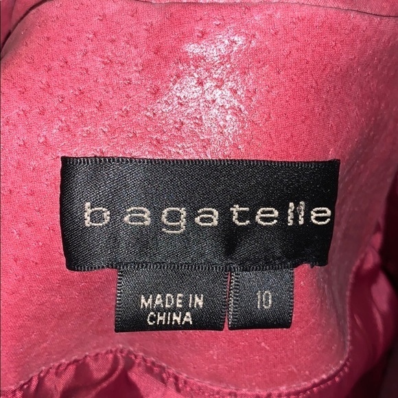 NWOT Bagatelle leather blazer jacket size -10 - Picture 4 of 4